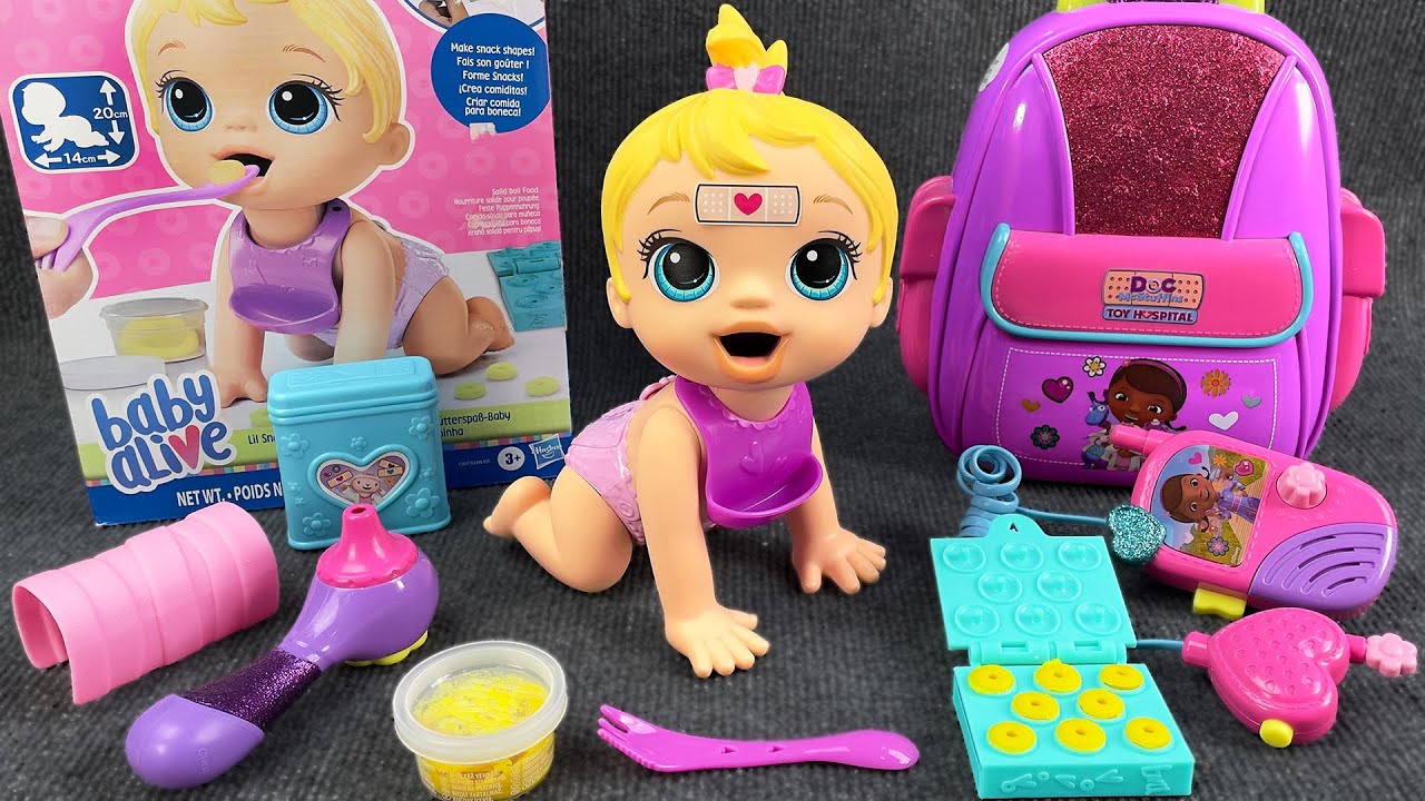 [toy asmr] Satisfying Unboxing Baby Alive Doctor Toys & Feeding Playset  Unboxing Toys Review