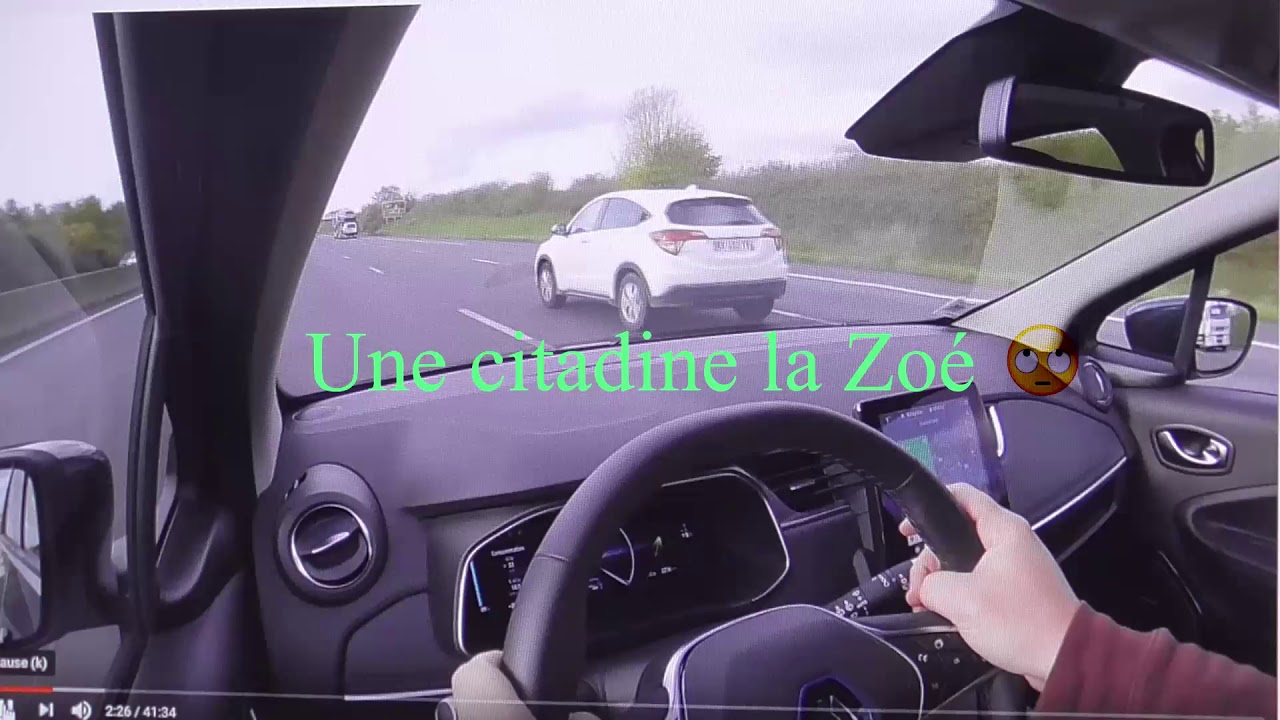 [264] Une ZOE50 sur autoroute par 