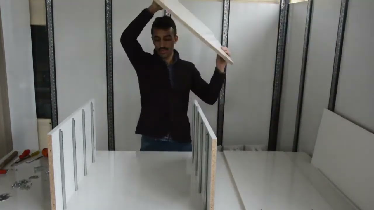4 çekmeceli sifonyer kurulumu 