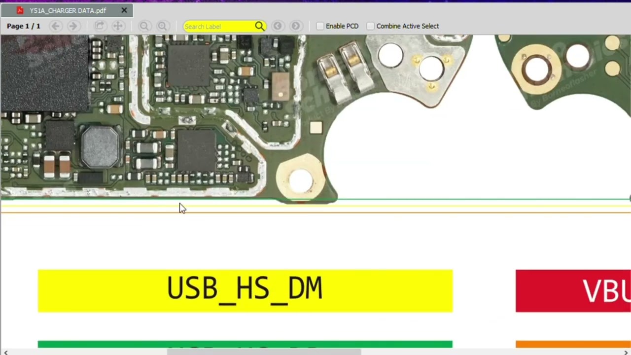 Vivo y51a Charger data charging solution/Borneo schematic and hardware solution
