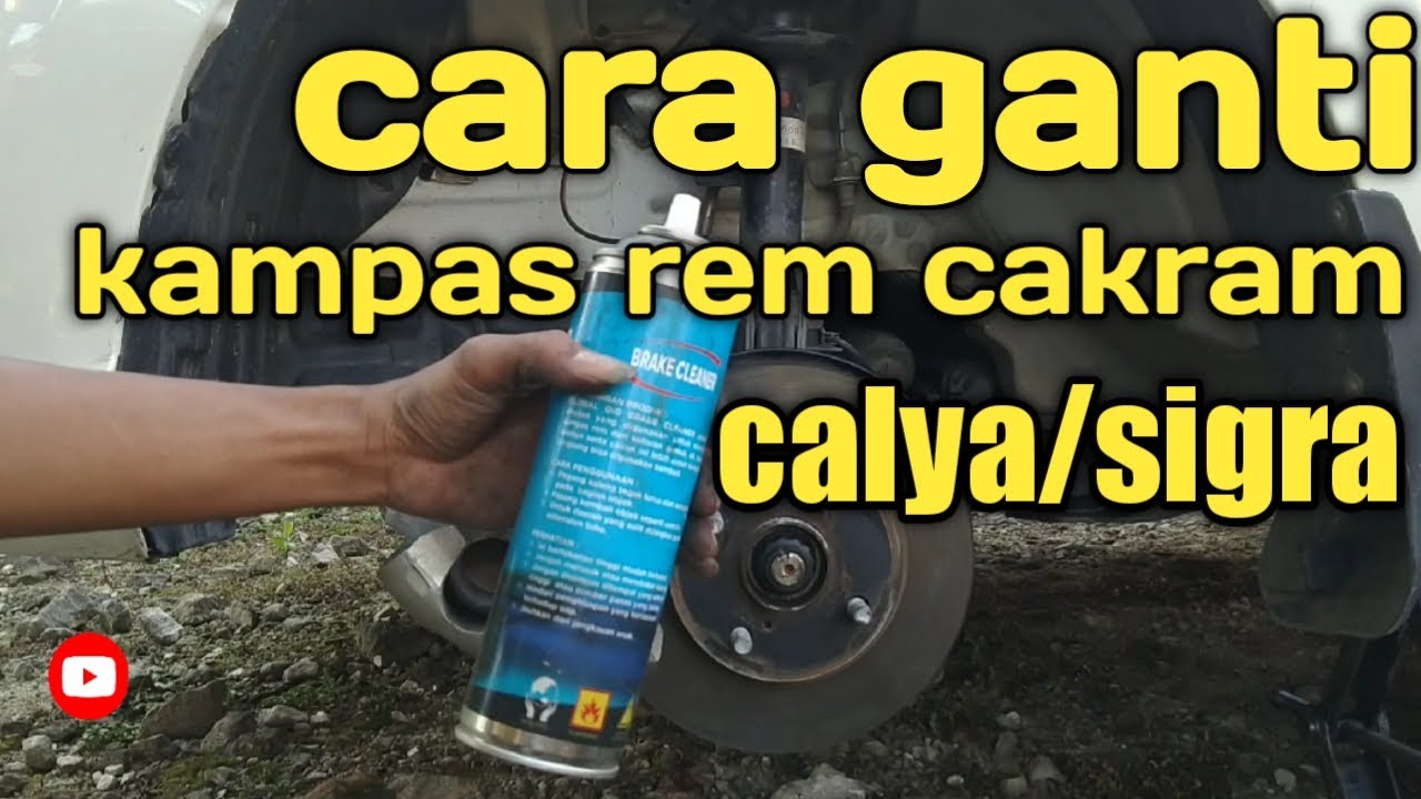 CALYA.Cara ganti kampas rem cakram depan pasang sendiri