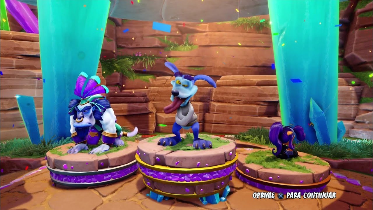 Crash Team Racing Nitro-Fueled - Victory Animations Ripper Roo
