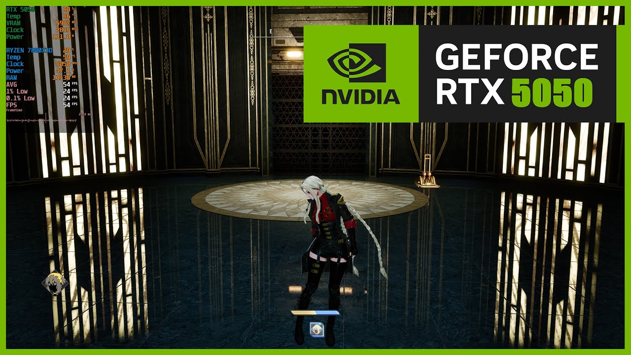 RTX 5050 | CODE VEIN II DEMO - 4K, 1440p, 1080p