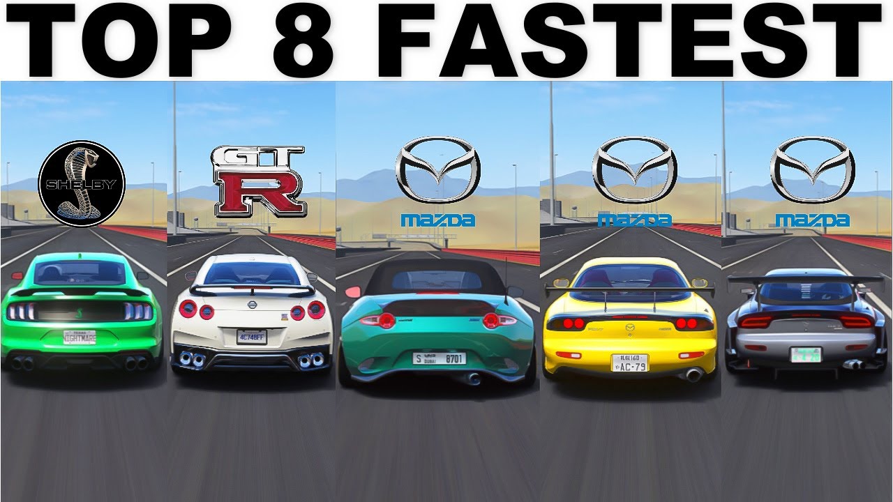 ASSETTO CORSA UNREAL TOP SPEED, GT500, GT-R NISMO, MAZDA, SVJ, ZL1, HURACAN