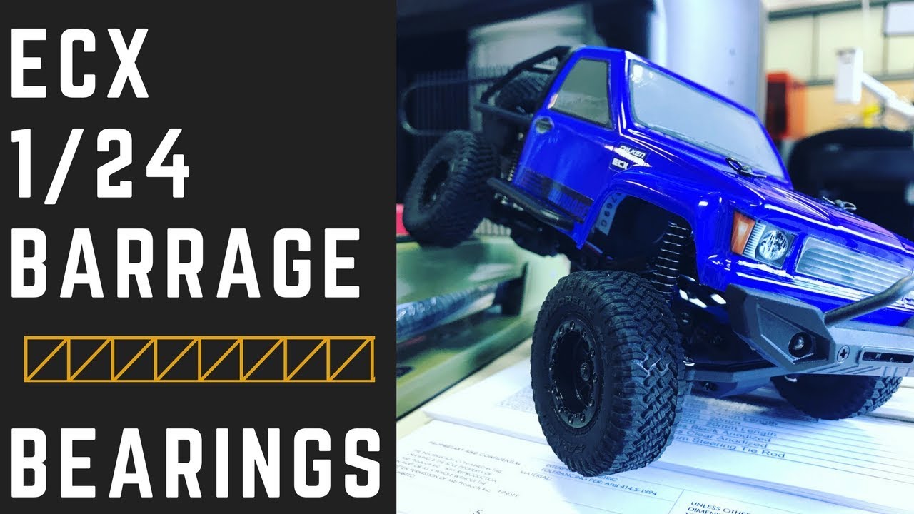ECX 1/24 Barrage Overview & Bearing Installation How-To