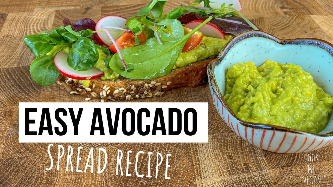 Easy Avocado Spread Recipe for a toast (2020) 