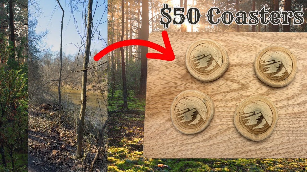 Making $50 coasters from scratch!
