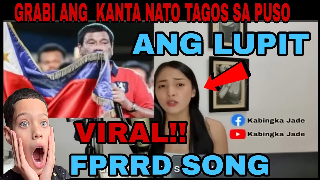 VIRAL VIDEO I BABAENG KUMANTA NG FPRRD SONG I GRABI ANG LUPIT NG BOSES😲! TAGOS SA PUSO!