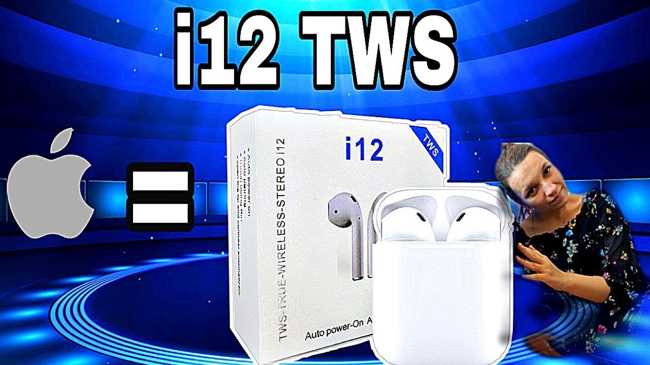THE BEST Apple Airpods CLONE - i12 TWS - True Wireless Stereo Review and Unboxing