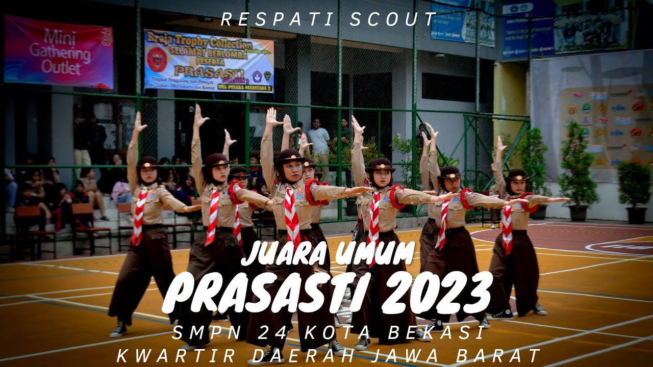 Juara Utama 1, Danton & Vafor Terbaik SMPN 24 Bekasi @Prasasti SMA Pusaka Nusantara 2 2023