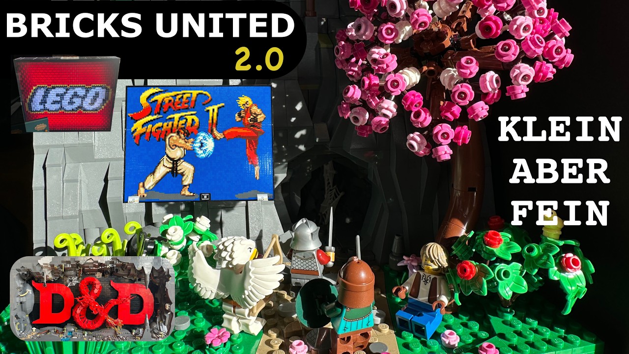 Klein aber fein - Schöne MOCs auf Bricks United Lego und Klemmbaustein Ausstellung