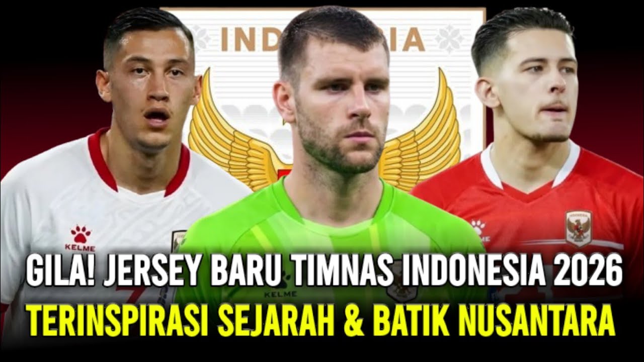 Jersey Baru Timnas Indonesia 2026 Akhirnya Rilis! Ini Filosofi & Teknologi Canggihnya