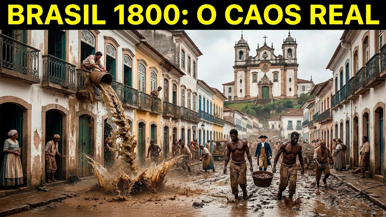 Como era caminhar pelo Brasil em 1800? (Reconstituição Realista com IA)