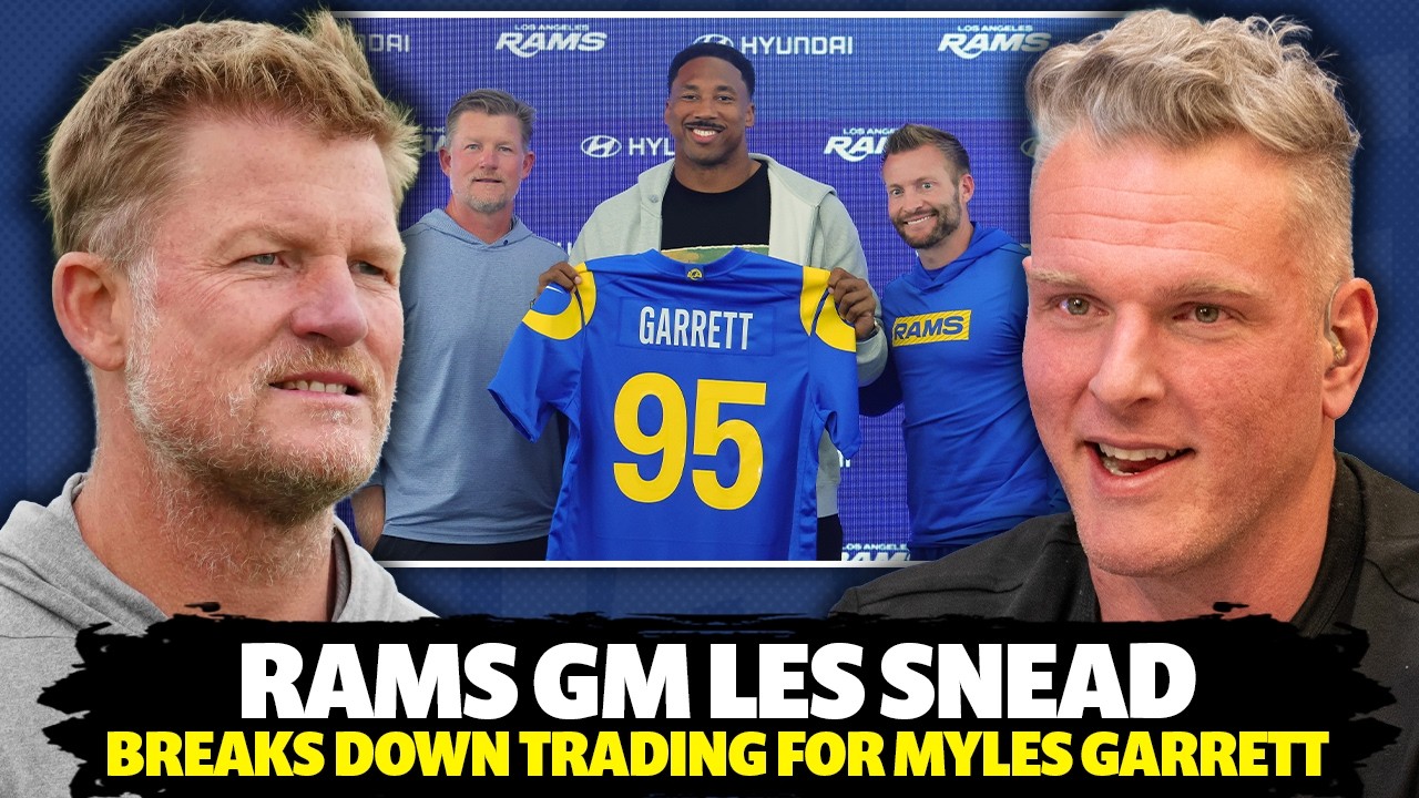 Rams GM Breaks Down How The Myles Garrett Trade Came To Be | The Biggest NFL Trade Ever?