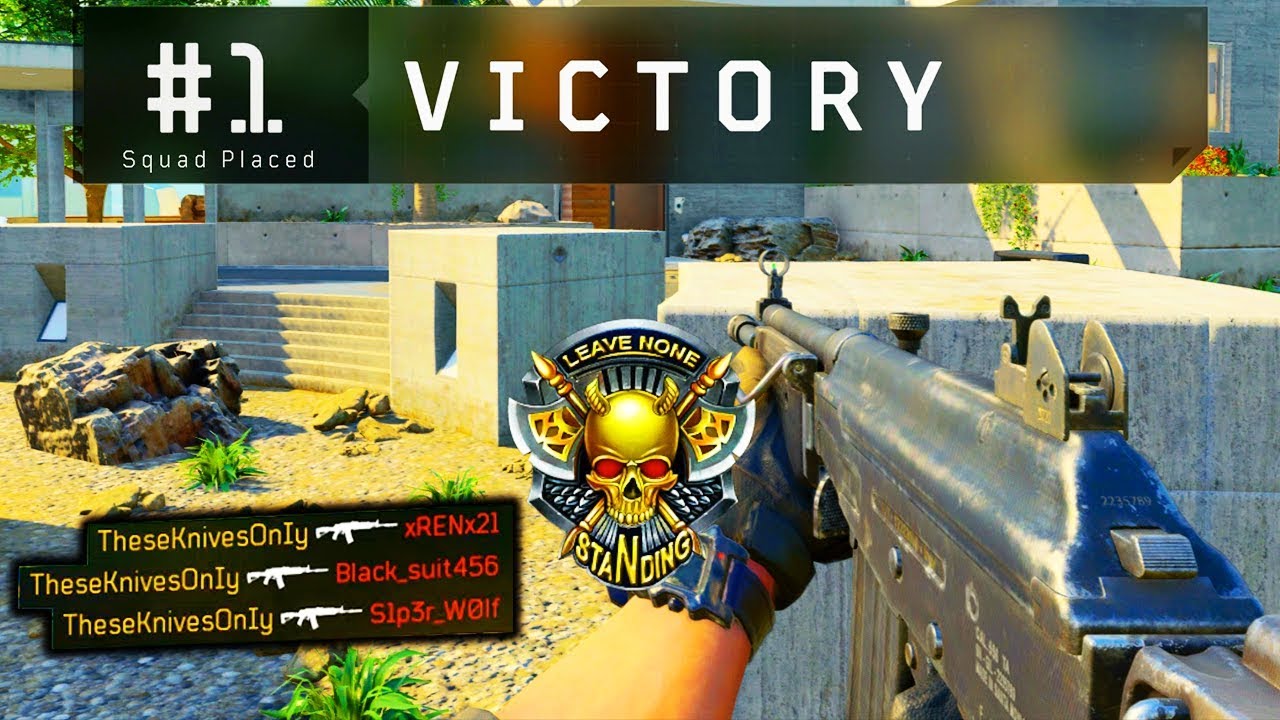the GALIL is NASTY in BLACKOUT!! (COD BO4 Battle Royale Victory)