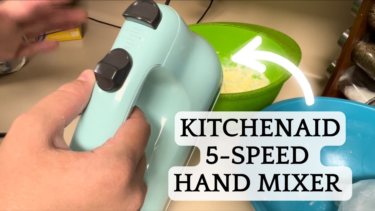 KitchenAid 5-Speed Hand Mixer Review: A Powerful and Versatile Kitchen Tool