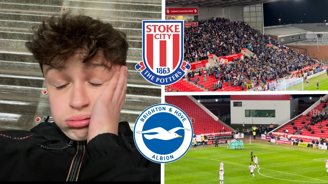 The MOMENT BRIGHTON KNOCKED STOKE out of the FA CUP *Stoke 0-1 Brighton*