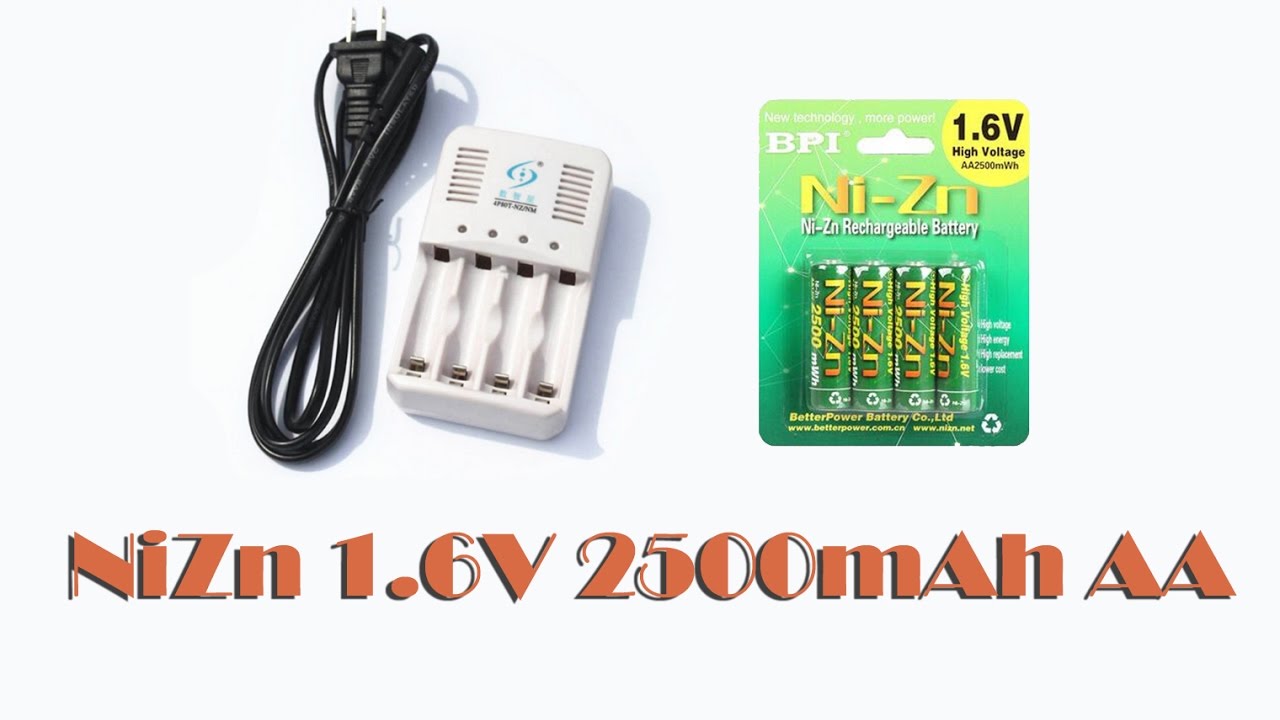 Аккумуляторы NiZn 1.6V 2500mAh AA часть №2 опыт использования