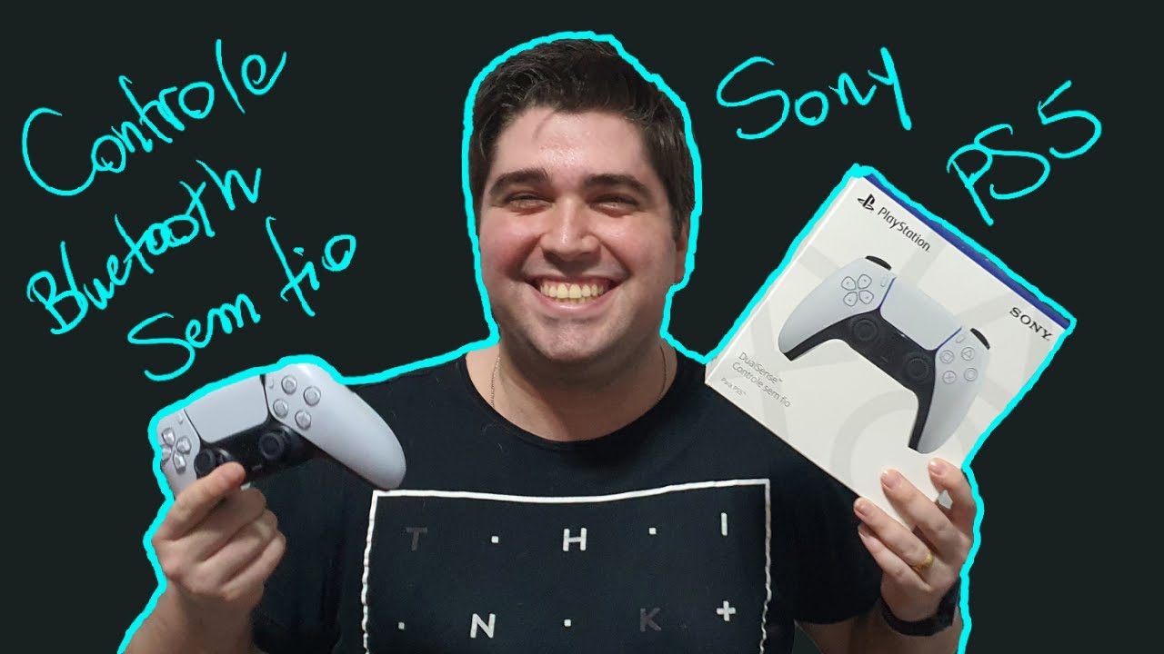 Sony PS5 Controle Bluetooth Sem fio Dual Sense | Why is life so good