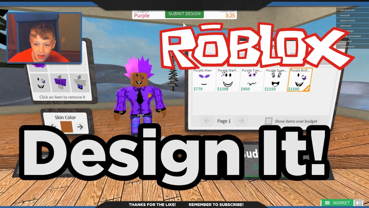 ROBLOX - Design It! - Purple People Eater