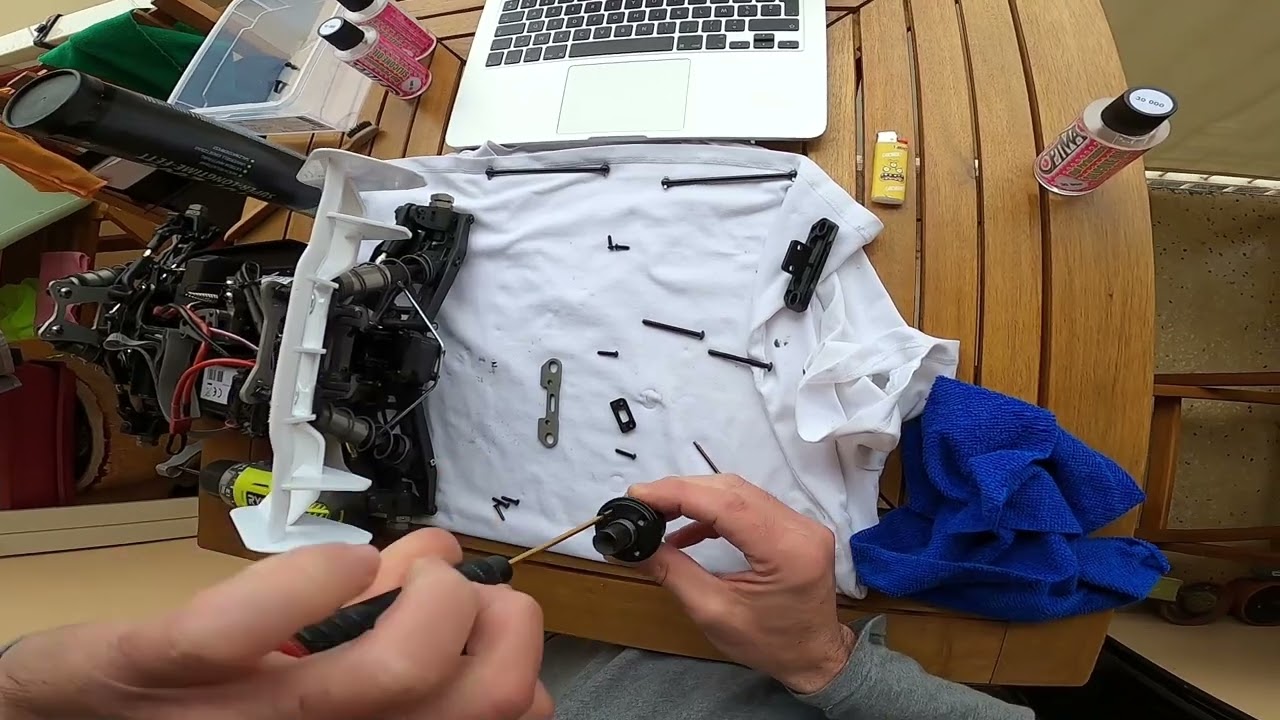 Démontage remontage Diff arrière HOBAO HYPER VS