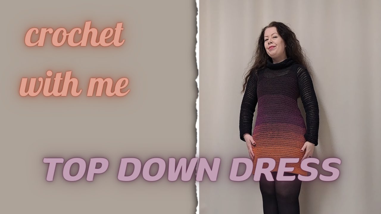 I Made a Crochet Dress with Halloween Twister!