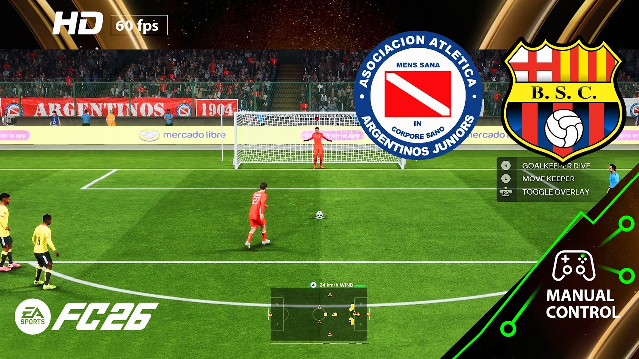 FC 26 - Argentinos Jrs vs Barcelona SC - Copa Libertadores | PC [HD60] Full Match