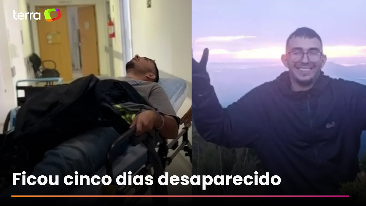 Jovem que desapareceu em montanha no PR chega ao hospital ap&oacute;s ser encontrado vivo