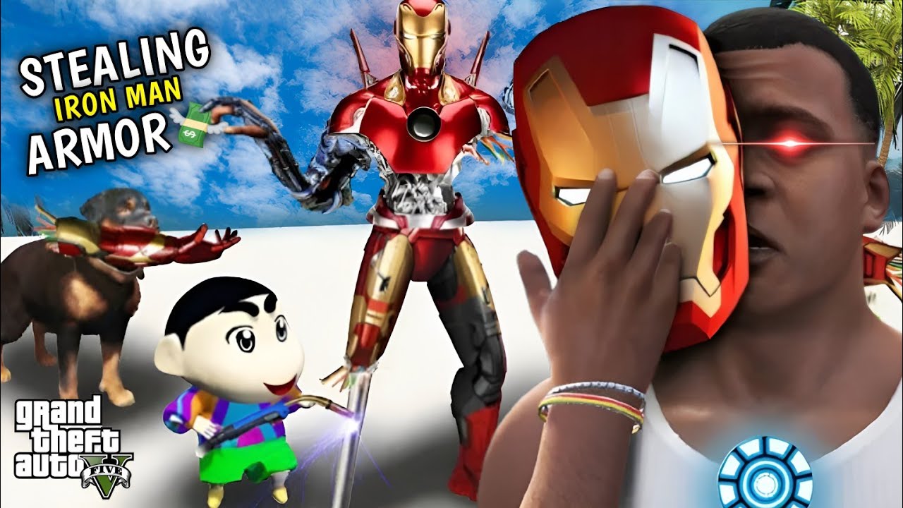 GTA 5 : I Stole IRON MAN'S ARMOR From IRON MAN || PART # 13 || Afaq Hub 2.0