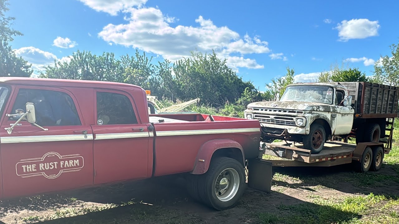 Mercury F350 Will It Run? 1966 Grain Truck parked 35 years