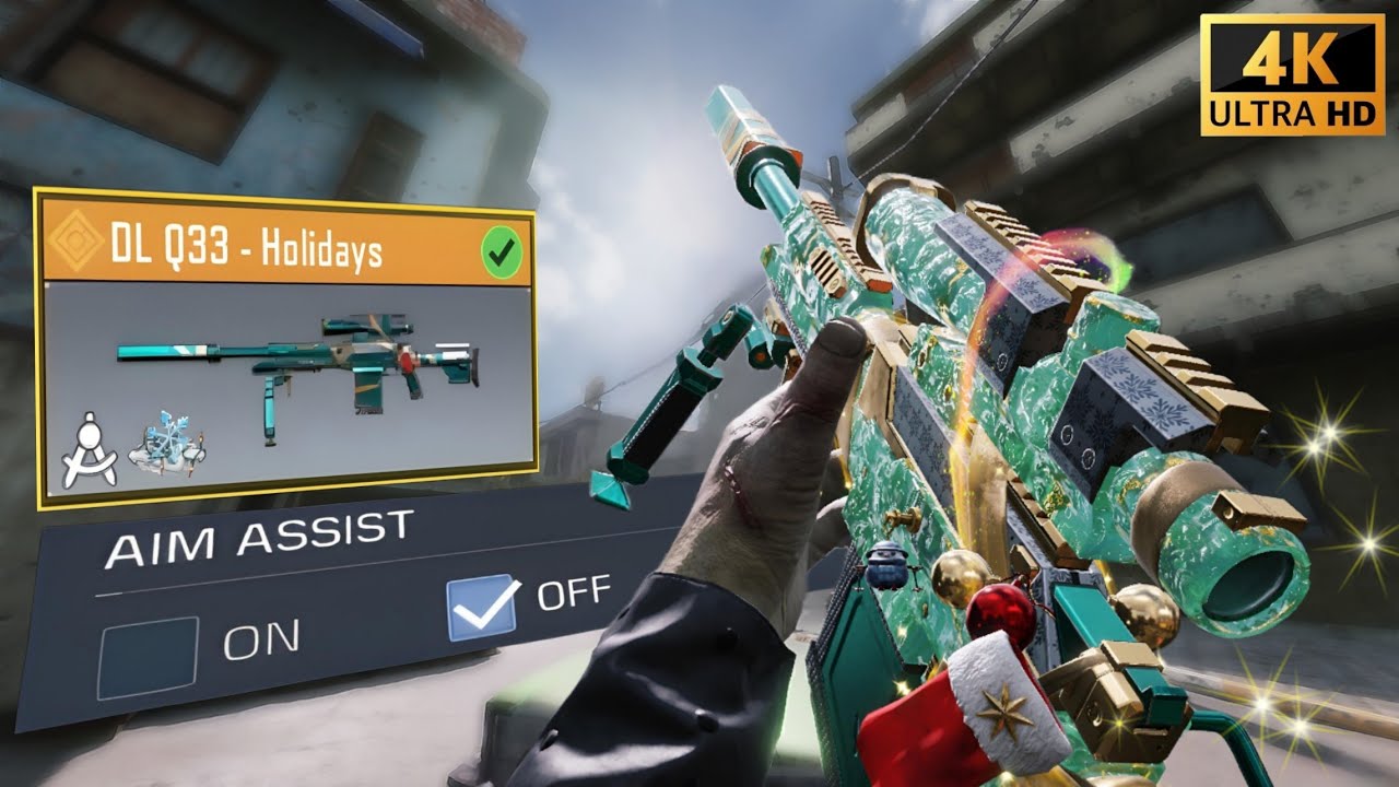 Aim Assist Off: DLQ33 Holidays 21 Kills Aggressive Gameplay 4K 60FPS