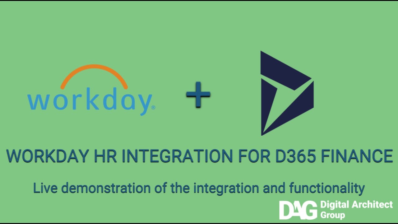 Workday API Integration for Dynamics 365 Finance - Live demo