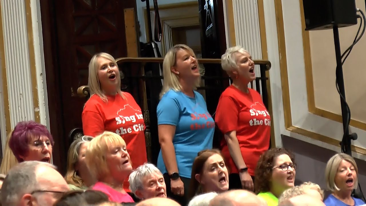 SOMEONE YOU LOVED LEWIS CAPALDI BY SING IN THE CITY & HANLEY AND THE BAIRD AT THE USHER HALL