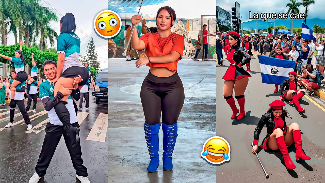 Lo MEJOR de LOS DESFILES del 15 de SEPTIEMBRE 😂 Videos Virales de TikTok El Salvador 🇸🇻