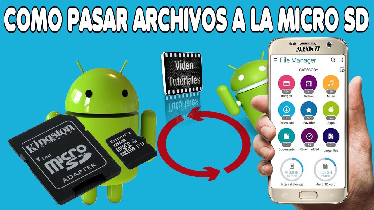 Còmo Mover Archivos a La Memoria Micro SD en Android | Fàcil y Ràpido...!!!