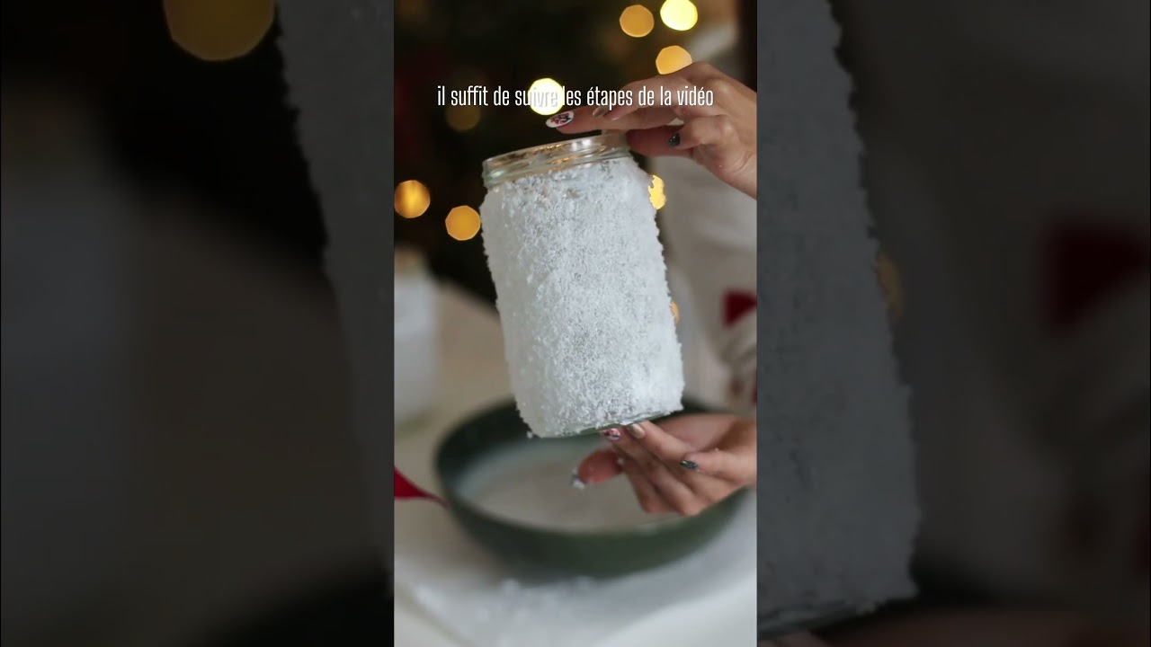 DIY recup bocaux ❄️🫙 