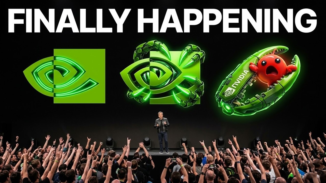 Захват власти компанией NVIDIA с помощью ИИ начинается прямо сейчас (OpenClaw + NemoClaw)