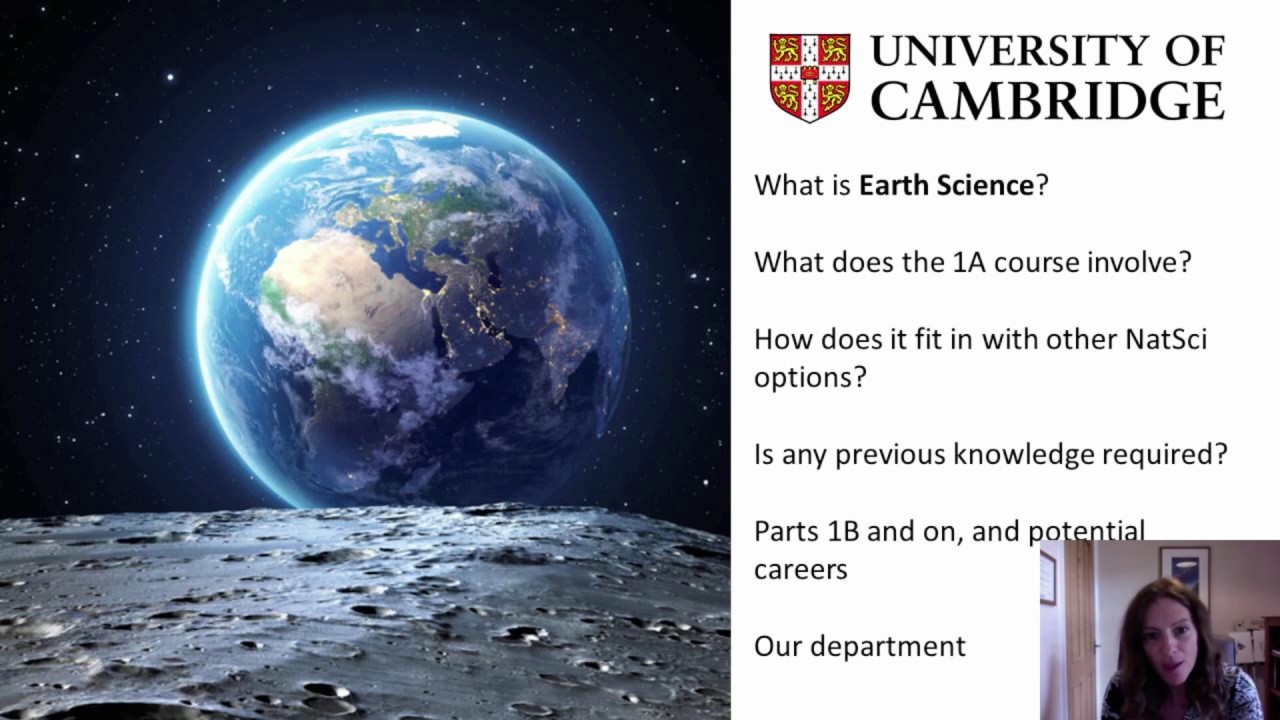 Introduction to Earth Sciences for Cambridge Virtual Open Days 2020