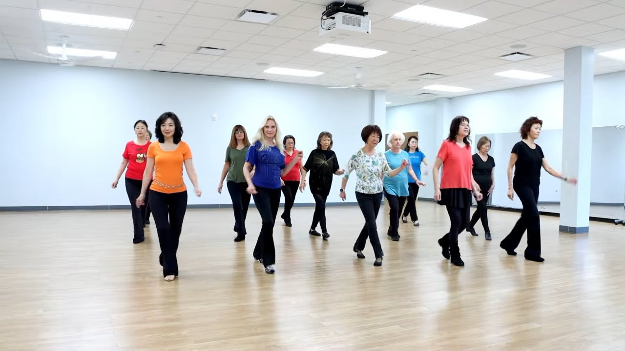 Cha Cha Sway - Line Dance (Dance & Teach in English & 中文)
