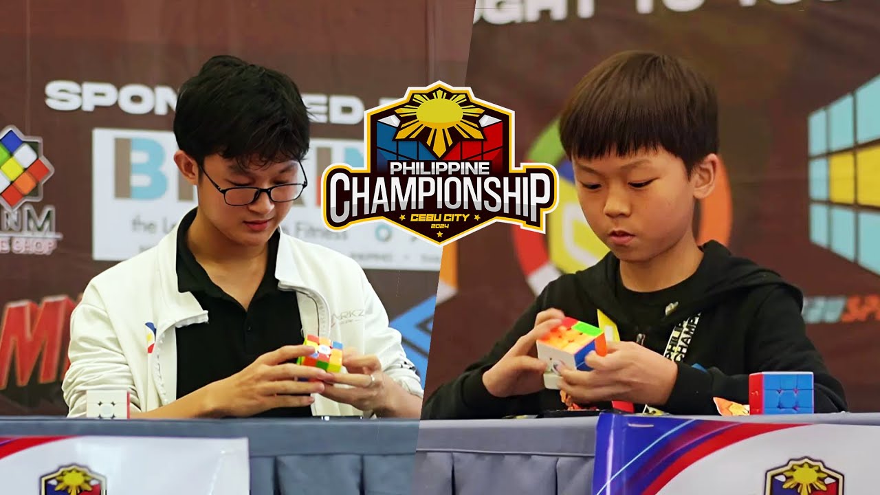Rubik's Cube Philippine Championship 2024 Head-to-Head Finals