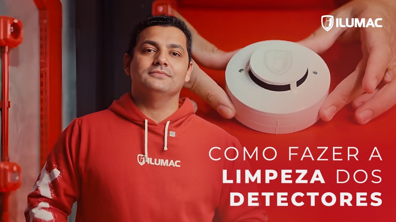 COMO FAZER A LIMPEZA DOS DETECTORES DE FUMAÇA.