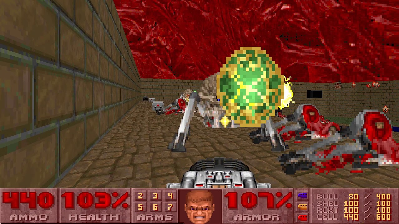 Final Doom The Plutonia Experiment MAP32 UV Max in 2m58s by 0xf00ba12