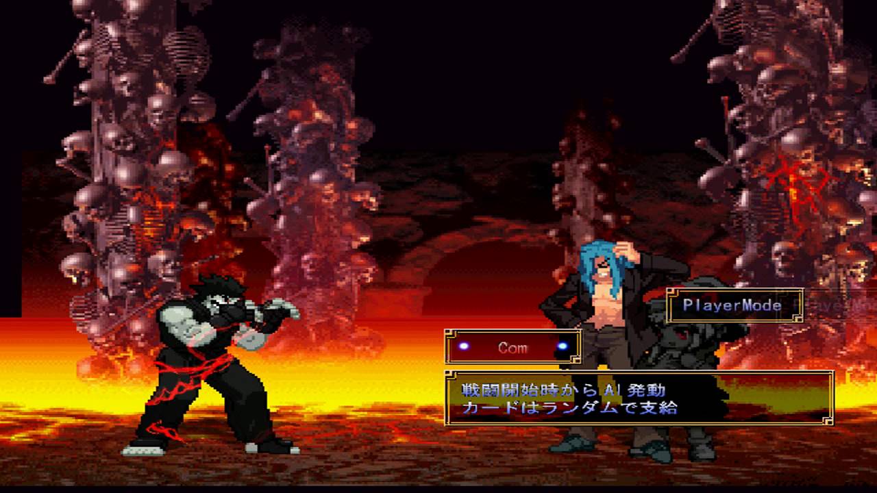 BTW MUGEN Arcade Runs - Demonic Tetsu (or should I say Tetsu.EXE) playthrough