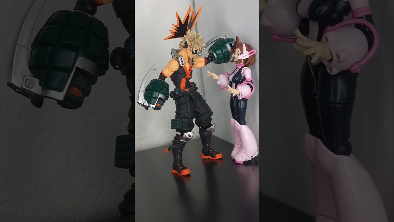 The best Uraraka figure thus far?! #myheroacademia #actionfigure #anime #foryou