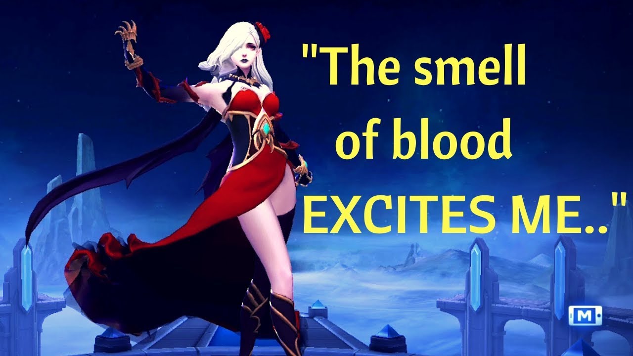 CARMILLA TALKS TO HERSELF (HERO VOICE LINES) | Shinmen Takezo | Mobile Legends