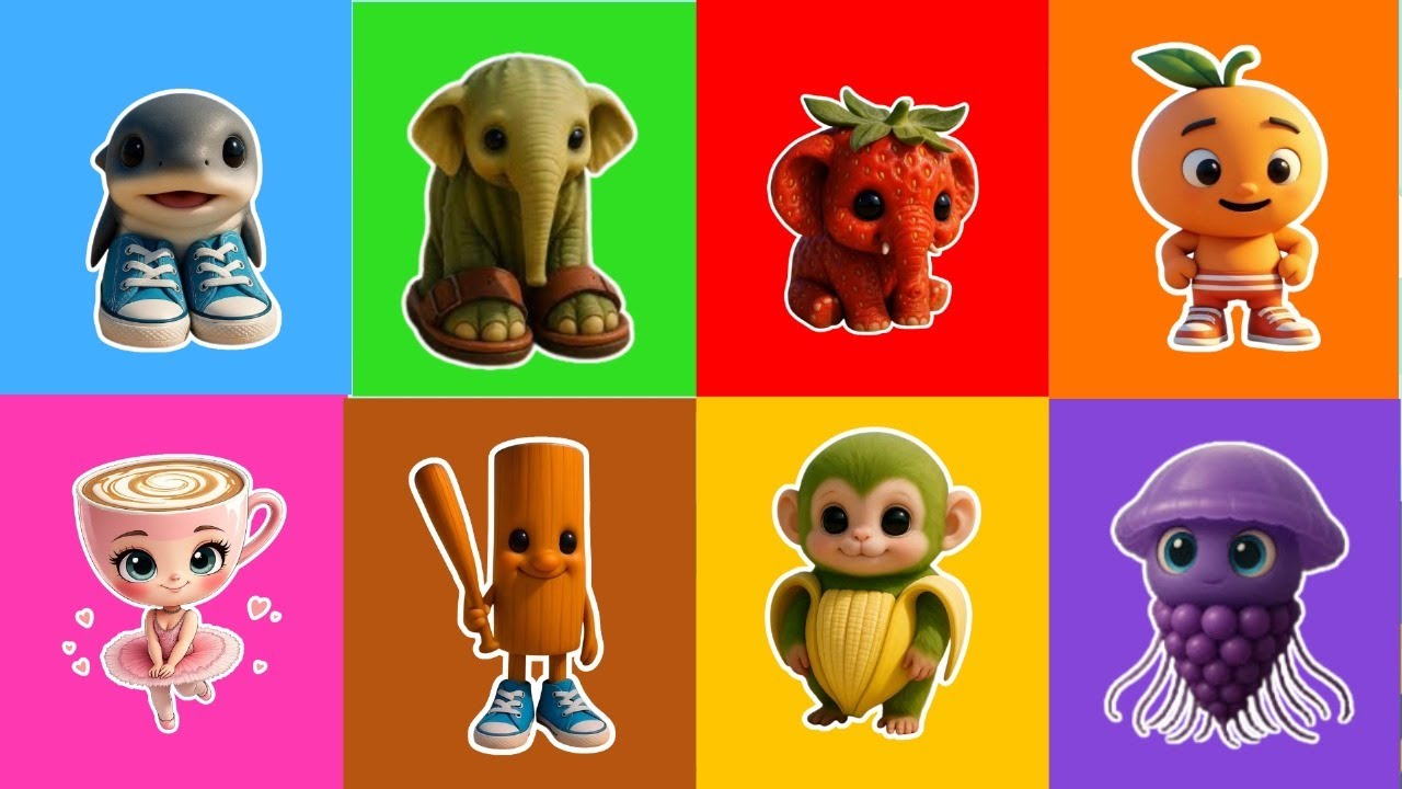 Aprende los Colores con la Granja de ZENON Video Divertido y Educativo para Niños