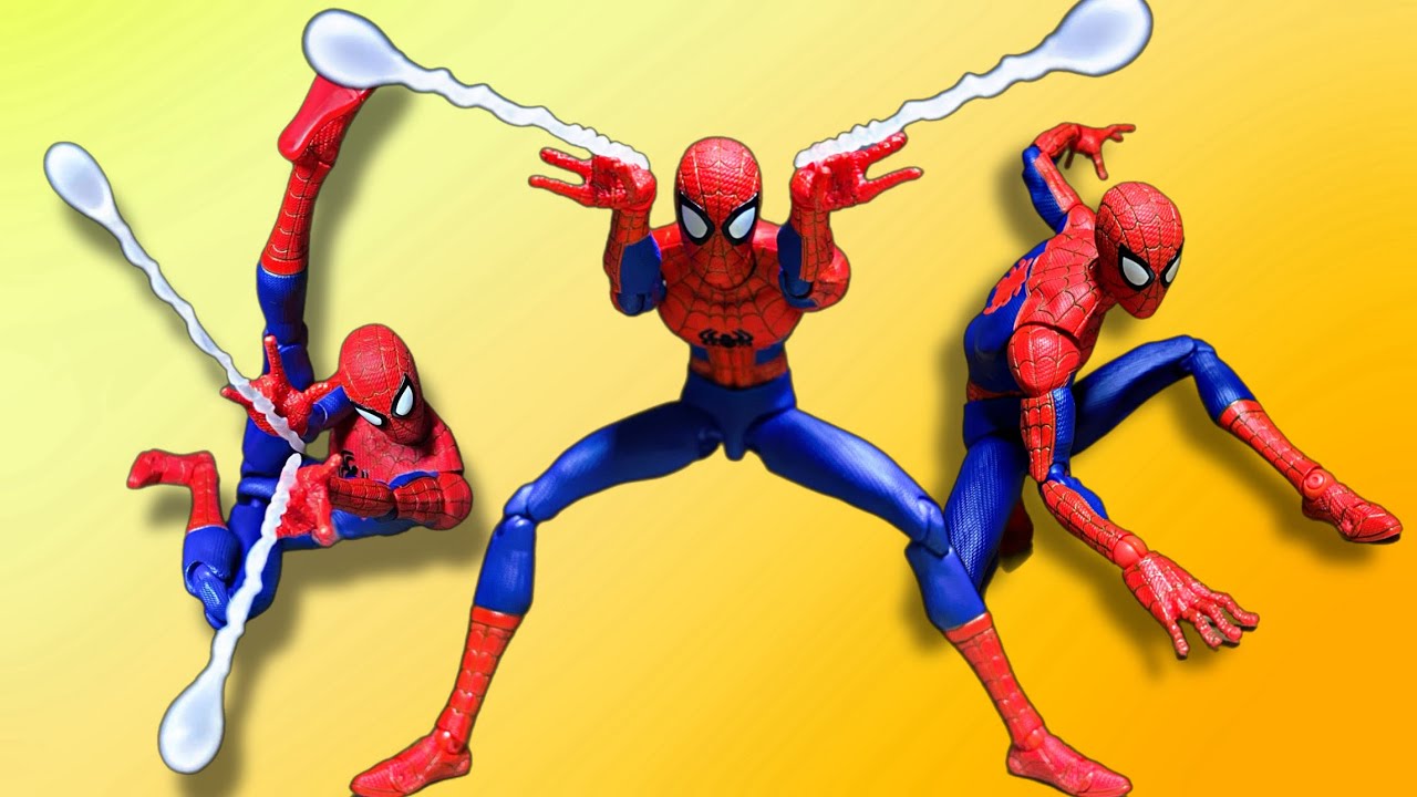 BETTER THAN MAFEX?! Sentinel SV-Action Peter B Parker Action Figure Review!
