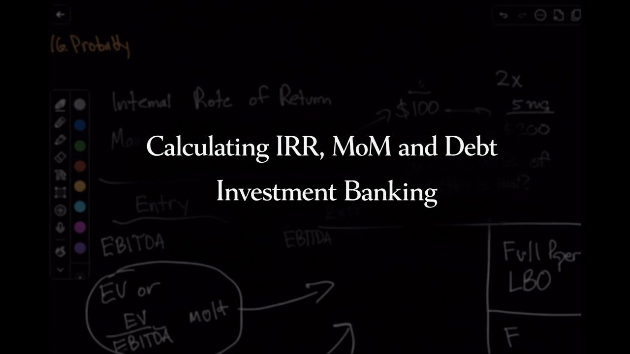 How to Calculate IRR, MoM, and other LBO Metrics | Investment Banking