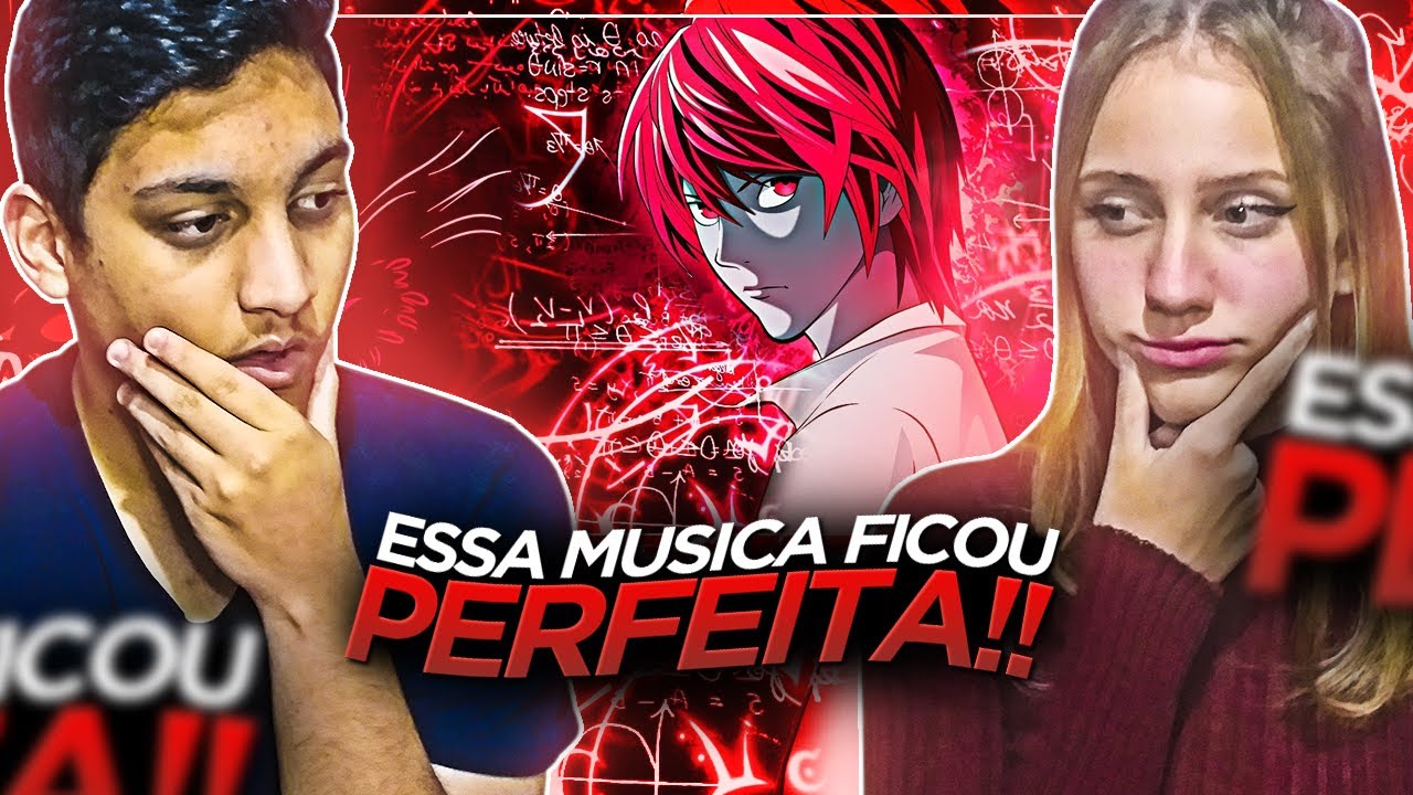 REACT - Rap do Kira ✍🏻 (Death Note) | Meu jeito Deus | VG BEATS (Prod. Sidney Scaccio)