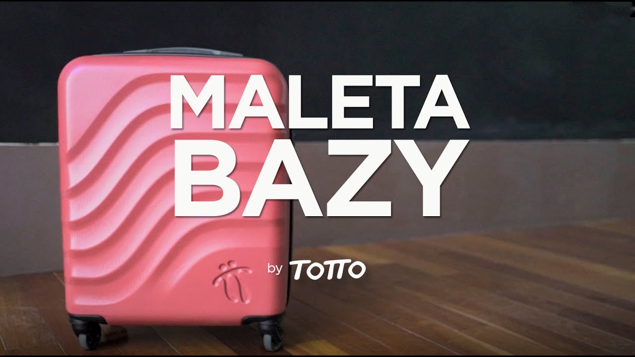 Maleta trolley Bazy roja | TOTTO